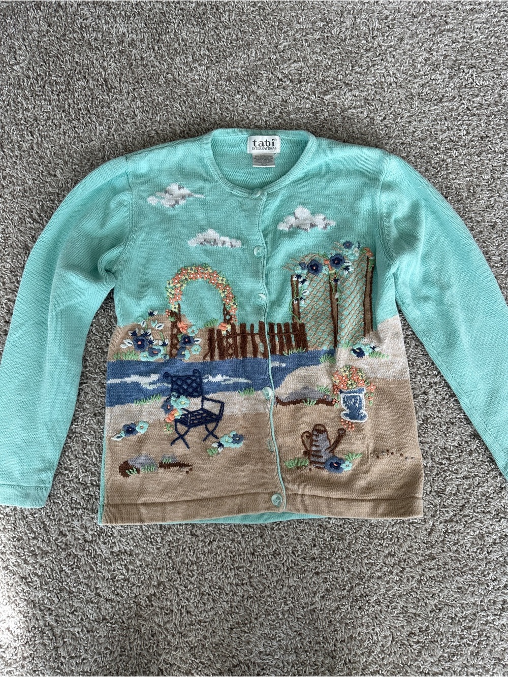 Vintage embroidered Cardigan